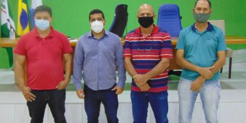 Câmara Municipal de Nanuque  recebe visita do Presidente da Câmara Municipal de Teófilo Otoni, Vereador Fábio Lemes.