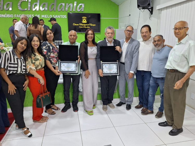 Vereadores entregam Títulos de Cidadania Honorária e Comenda Honra ao Mérito Nanuquense