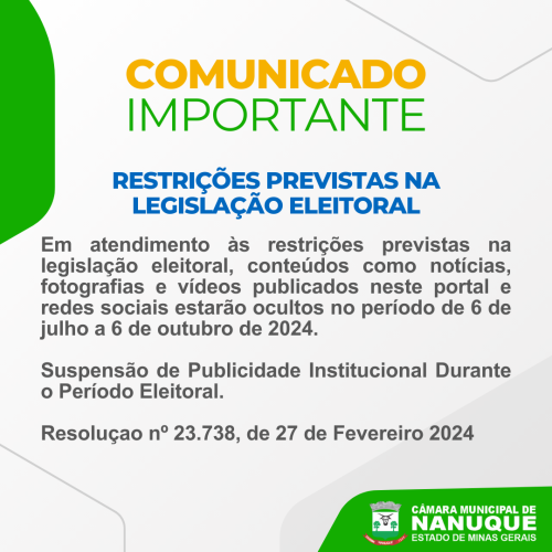 Restrições Eleitorais